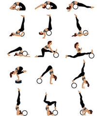 More Yoga Wheel Positions
